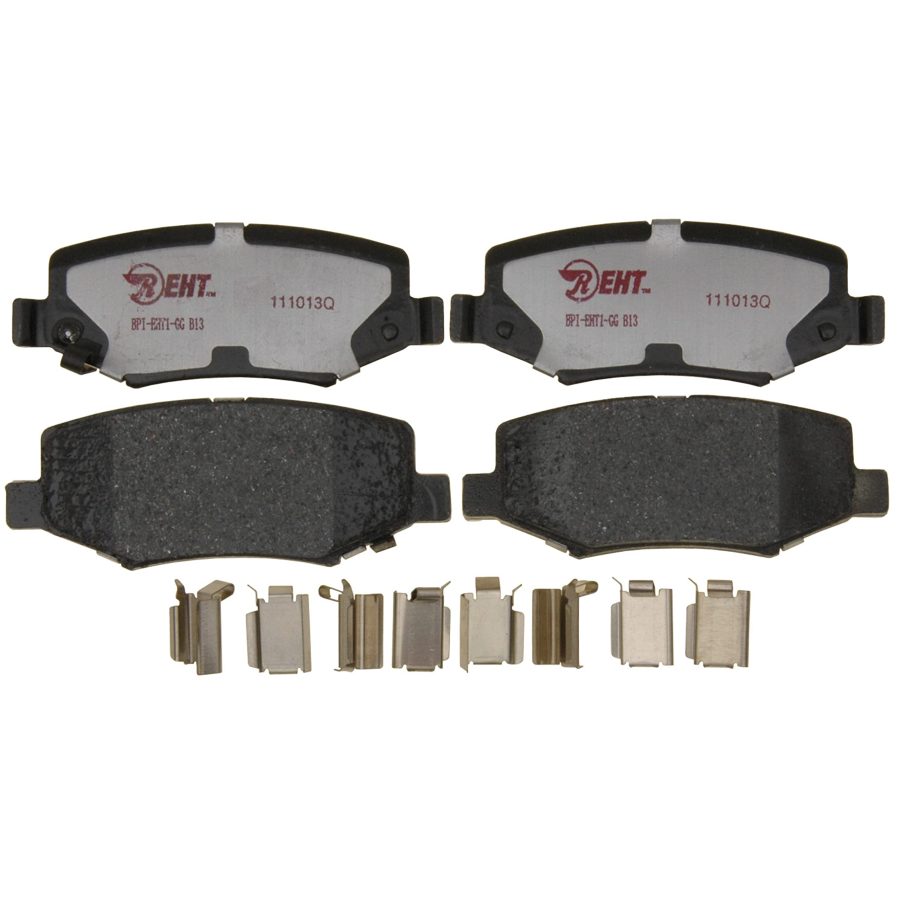 RAYBESTOS EHT1274H Premium Element3 EHT Replacement Rear Brake Pad Set for Select Dodge Nitro and Jeep Liberty/Wrangler Model Years