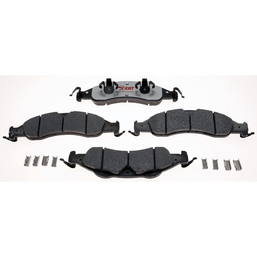 RAYBESTOS EHT1278H Premium Element3 EHT Replacement Front Brake Pad Set for Select 2007-2009 Ford Expedition and 2007-2009 Lincoln Navigator Model Years