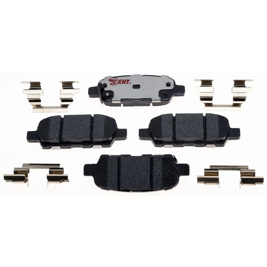 RAYBESTOS EHT1288H Premium Element3 EHT Replacement Rear Brake Pad Set for Select Infiniti EX35/FX35/G35/G37/M35/M45/Q60 and Nissan 370Z/Juke/Rogue Model Years