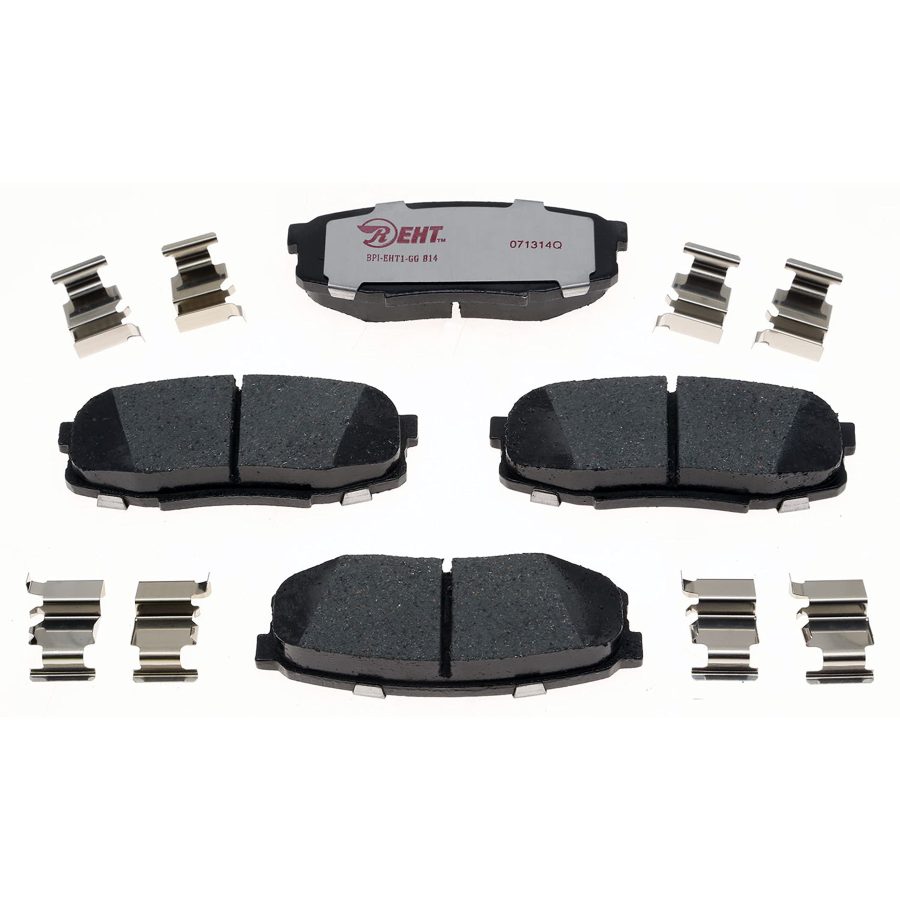 RAYBESTOS EHT1304H Premium Element3 EHT Replacement Rear Brake Pad Set for Select Toyota Land Cruiser/Sequoia/Tundra and Lexus LX570 Model Years