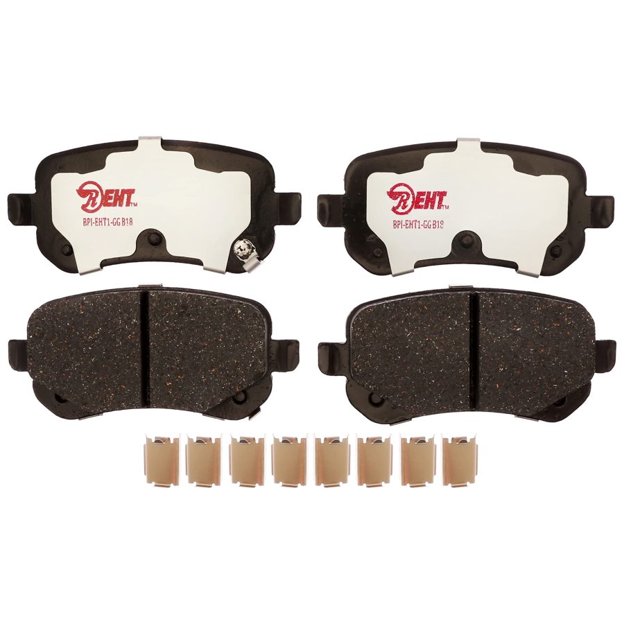 RAYBESTOS EHT1326H Element3 EHT Replacement Rear Brake Pad Set for Select Dodge Grand Caravan/Journey, Chrysler Town and Country and Volkswagen Routan Model Years