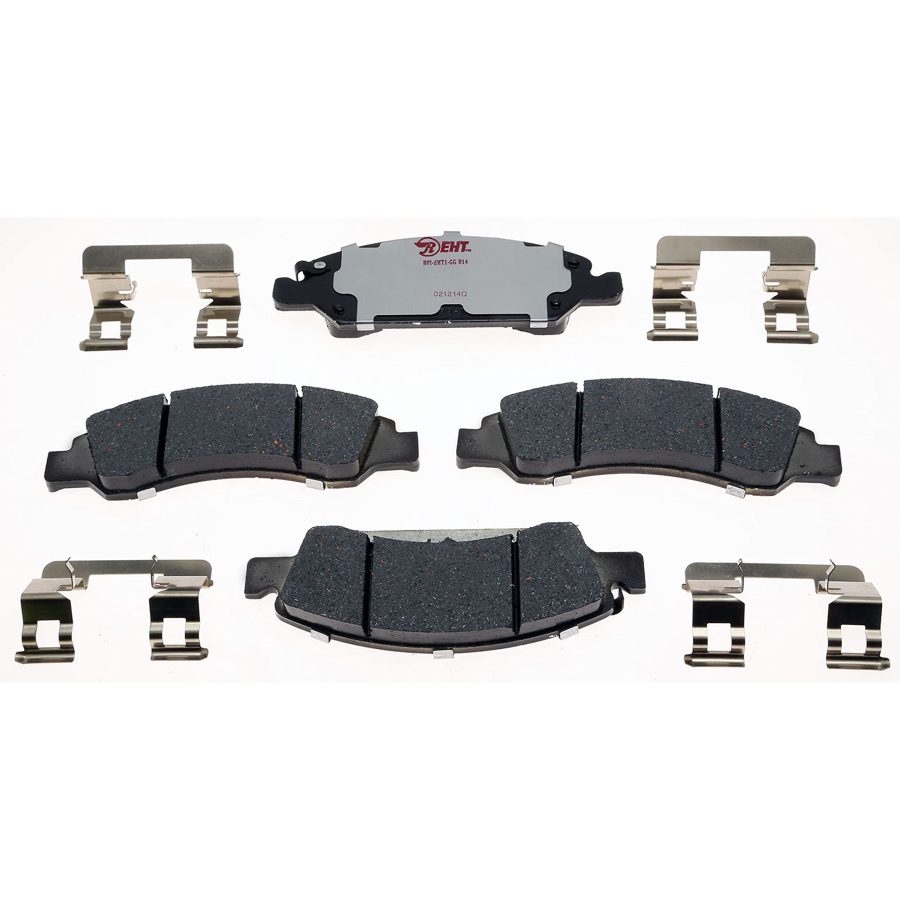 RAYBESTOS EHT1363H Element3 EHT Replacement Front Brake Pad Set for Select Cadillac Escalade, Chevrolet Avalanche/Express/Silverado/Suburban/Tahoe and GMC Savana/Sierra/Yukon Model Years