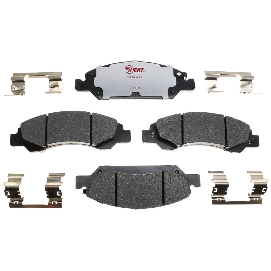 RAYBESTOS EHT1367AH Premium Element3 EHT Replacement Front Brake Pad Set for Select Cadillac Escalade/XTS, Chevrolet Silverado/Suburban/Tahoe, & GMC Sierra/Yukon Model Years