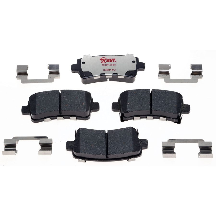 RAYBESTOS EHT1430AH Premium Element3 EHT Replacement Rear Brake Pad Set for Select Buick LaCrosse/Regal and Chevrolet Malibu Model Years