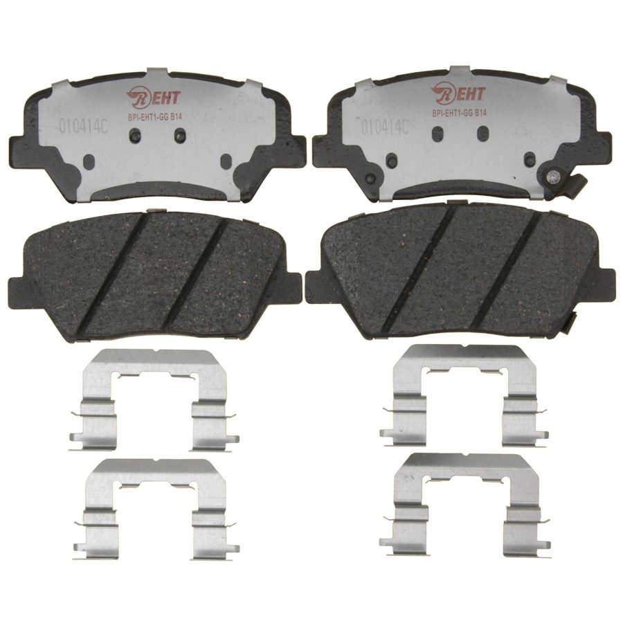 RAYBESTOS EHT1432H Element3 EHT Replacement Front Brake Pad Set for Select Hyundai Azera/Santa Fe and Kia Rondo/Sorento Model Years