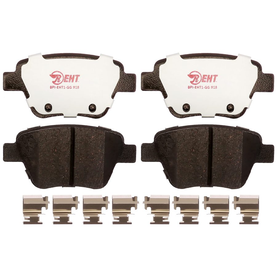 RAYBESTOS EHT1456H Premium Element3 EHT Replacement Rear Brake Pad Set for Select Volkswagen Beetle/Eos/Golf/GTI/Jetta/Passat and Audi A3/A3 Quattro Model Years