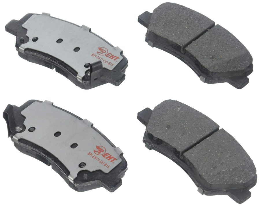 RAYBESTOS EHT1543H Element3 EHTTM Replacement Front Ceramic Brake Pad Set for Select Hyundai Elantra/Veloster & Kia Forte Model Years