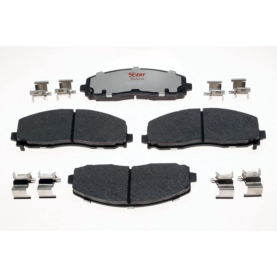 RAYBESTOS EHT1589H Premium Element3 EHT Replacement Front Brake Pad Set for Select Chrysler Pacifica/Town, Dodge Grand Caravan/Journey, Jeep Wrangler/Gladiator, Ram C/V,Volkswagen Routan