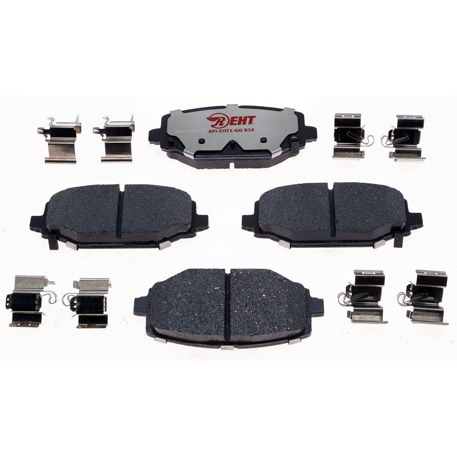 RAYBESTOS EHT1596H Premium Element3 EHT Replacement Rear Brake Pad Set for Select Dodge Grand Caravan/Journey, Chrysler Town and Country, Ram C/V and Volkswagen Routan Model Years