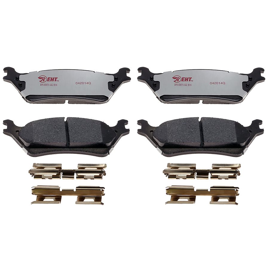 RAYBESTOS EHT1602H Premium Element3 EHT Replacement Rear Brake Pad Set for Select 2012-2018 Ford F-150 and 2012-2013 Ford Lobo Model Years