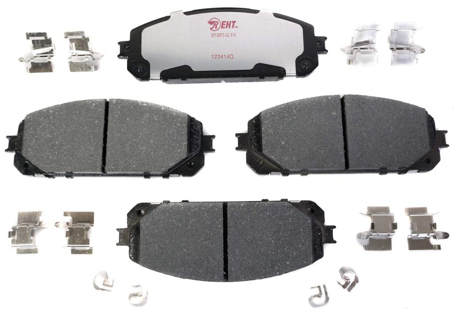 RAYBESTOS EHT1709H Premium Element3 EHT Replacement Front Brake Pad Set for Select 2014-2015 Jeep Cherokee Model Years