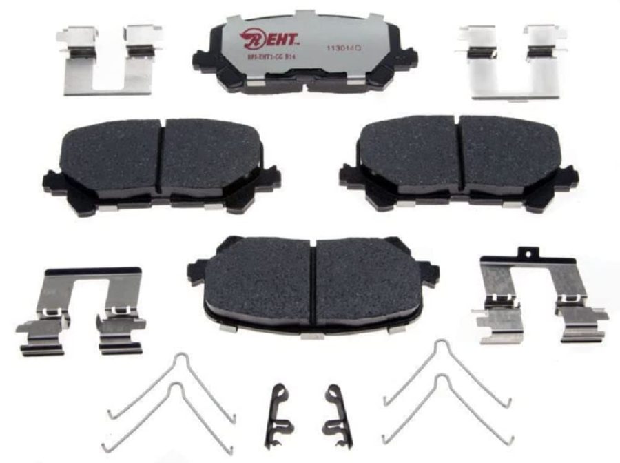 RAYBESTOS EHT1724H Element3 EHT Replacement Rear Brake Pad Set for Select Honda Passport/Pilot/Ridgeline and Acura MDX Model Years