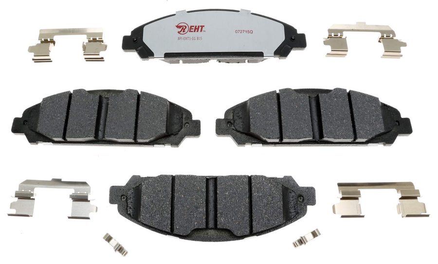 RAYBESTOS EHT1791H Premium Element3 EHT Replacement Front Brake Pad Set for Select 2015-2020 Ford Mustang Model Years