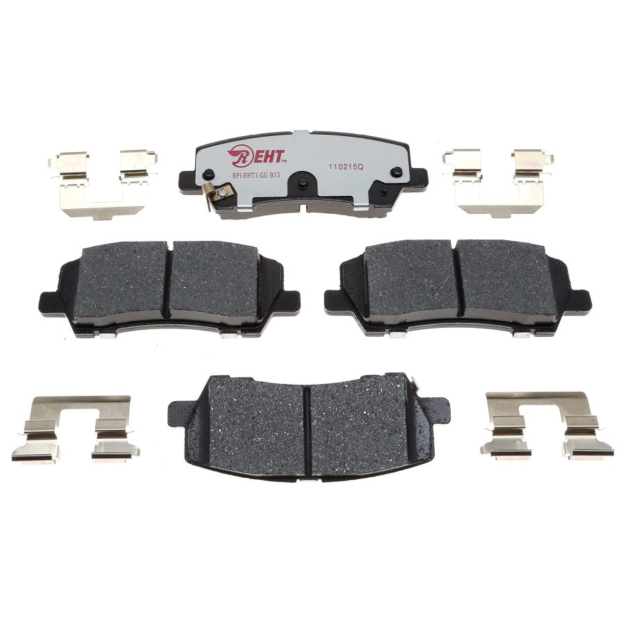 RAYBESTOS EHT1793H Premium Element3 EHT Replacement Rear Brake Pad Set for Select 2015-2018 Ford Mustang Model Years