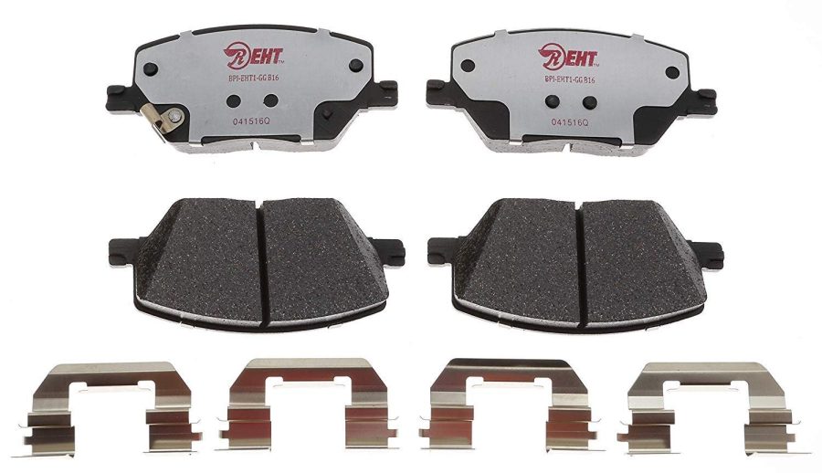 RAYBESTOS EHT1811H Premium Element3 EHT Replacement Front Brake Pad Set for Select Fiat 500X and Jeep Compass/Renegade Model Years