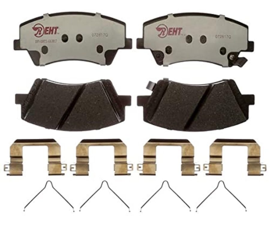 RAYBESTOS EHT1912H Premium Element3 EHTTM Replacement Front Ceramic Brake Pad Set for 2017-2020 Hyundai Elantra/Ioniq and 2017-2019 Kia Niro Model Years