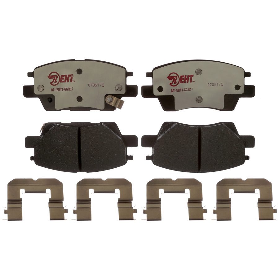 RAYBESTOS EHT1915H Premium Element3 EHT Replacement Rear Brake Pad Set for Select Chevrolet Equinox/Malibu, Buick LaCrosse/Regal and GMC Terrain Model Years