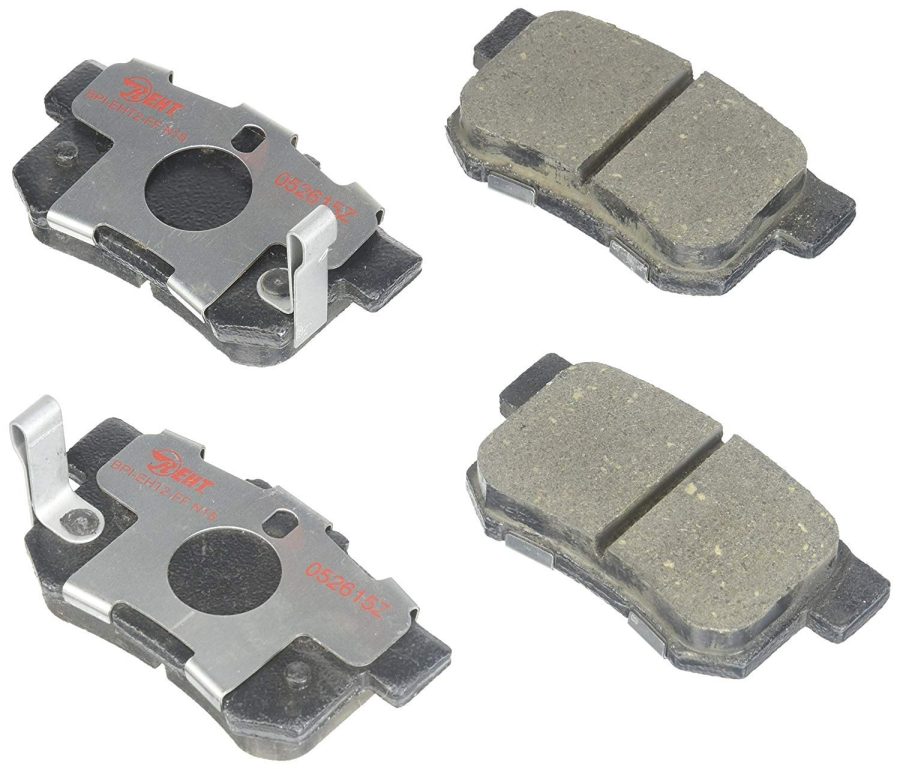 RAYBESTOS EHT536H Element3 EHTTM Replacement Rear Ceramic Brake Pad Set for Select Acura CL/Legend/RDX/RL/TL, Honda CR-V/Element/Odyssey, and Isuzu Oasis Model Years