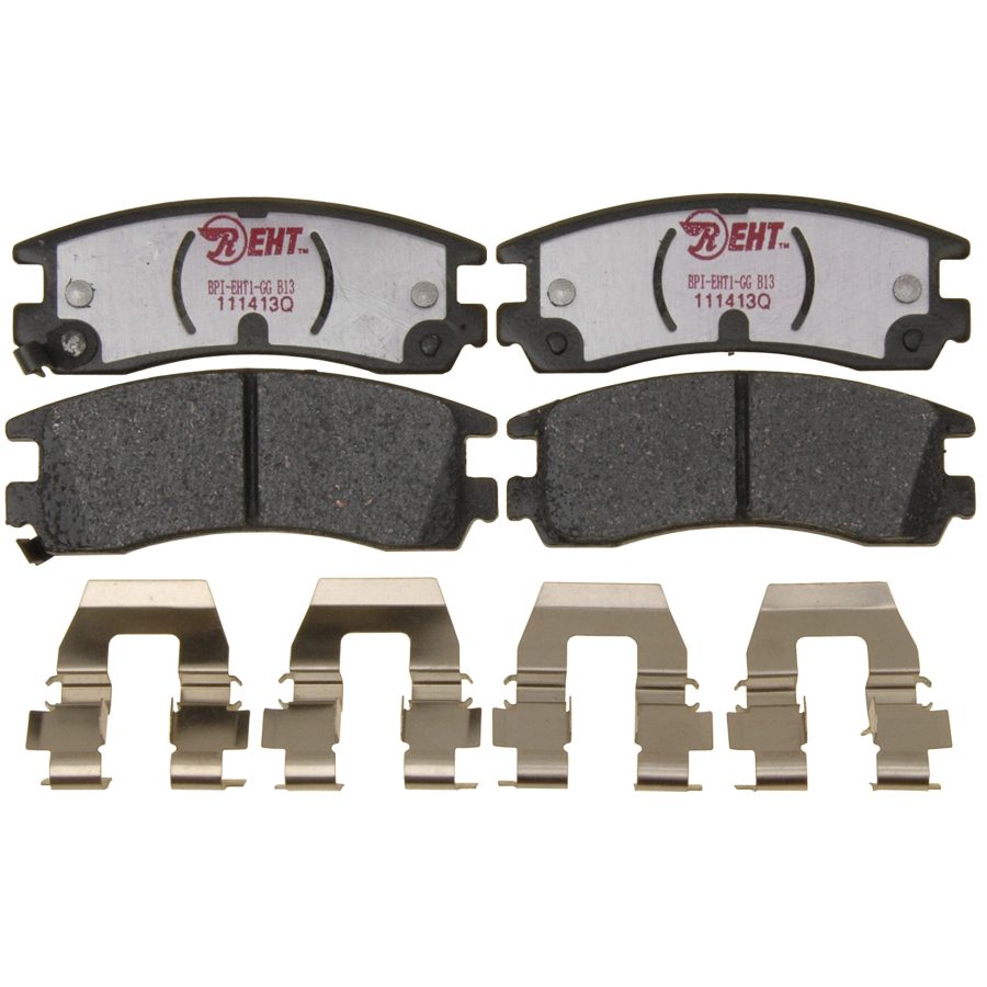 RAYBESTOS EHT698H Premium Element3 EHT Replacement Rear Brake Pad Set for Select Buick Allure,Chevrolet Impala/Monte Carlo,Oldsmobile Alero/Intrigue/Silhouette and Pontiac Aztek/Montana Model Years