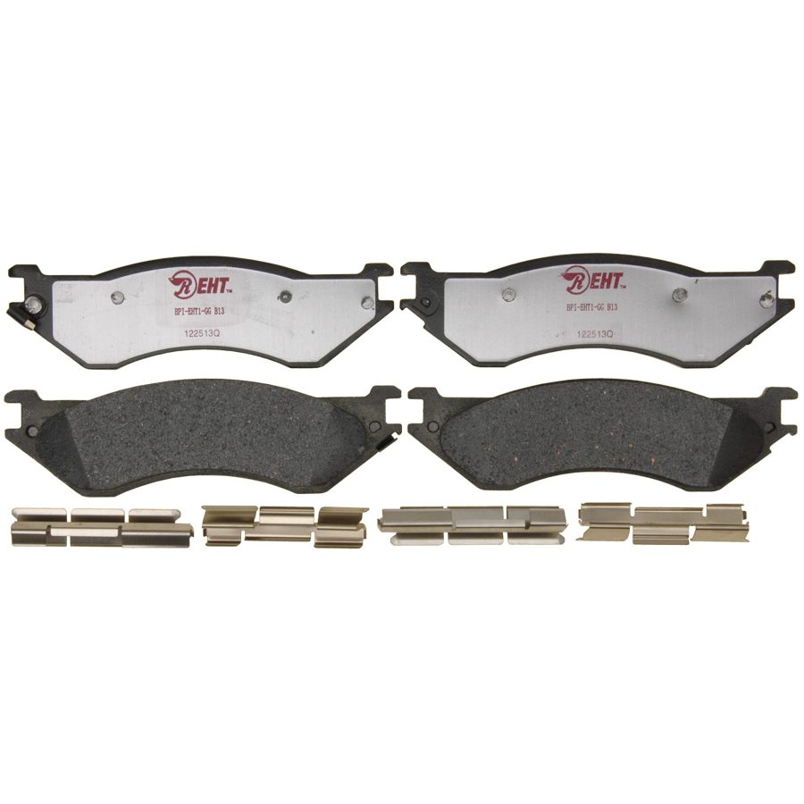 RAYBESTOS EHT702AH Element3 EHTTM Replacement Rear Ceramic Brake Pad Set for Select Dodge Ram 1500/2500/3500 Model Years