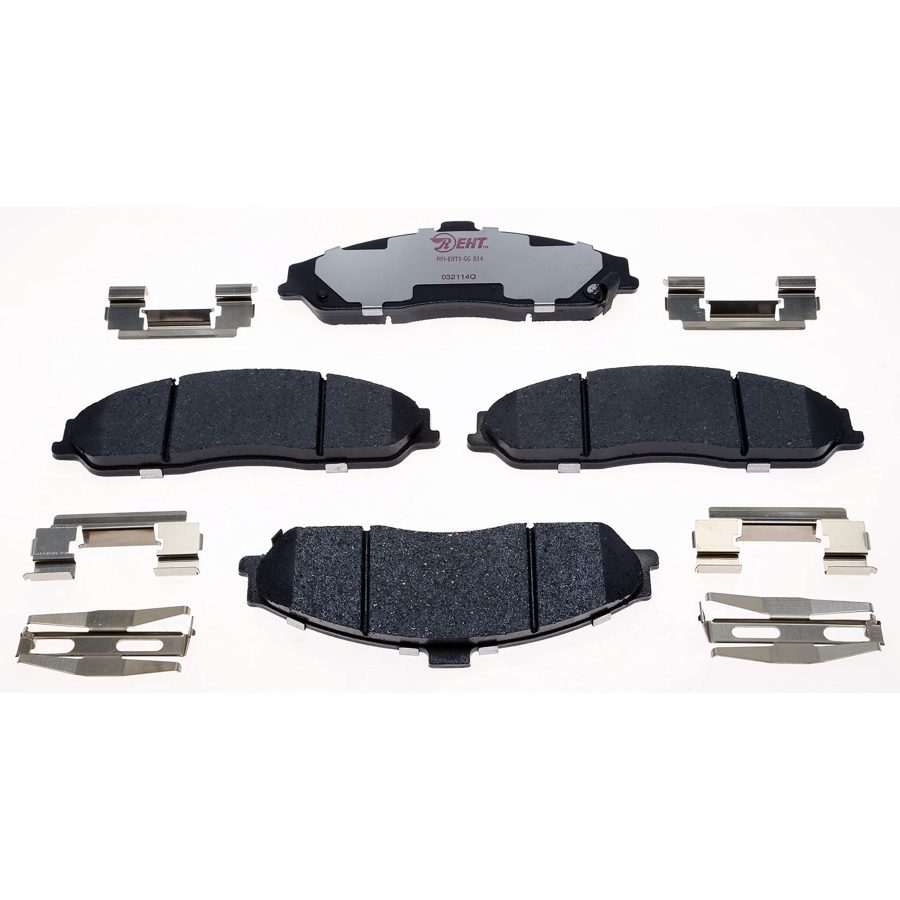 RAYBESTOS EHT731H Premium Element3 EHT Replacement Front Brake Pad Set for Select 2004-2009 Cadillac XLR and 1997-2013 Chevrolet Corvette Model Years