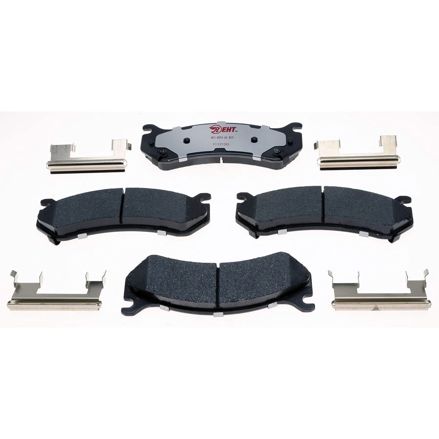 RAYBESTOS EHT785H Premium Element3 EHT Replacement Front or Rear Brake Pad Set for Select Cadillac Escalade, Chevrolet Astro/Avalanche/Silverado/Suburban/Tahoe, GMC Safari/Sierra/Yukon/Hummer H2