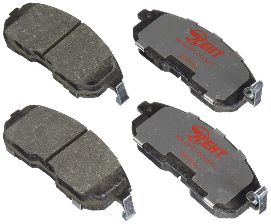 RAYBESTOS EHT815H Element3 EHTTM Replacement Front Ceramic Brake Pad Set for Select Infiniti G35/I30 and Nissan 350Z/Altima/Cube/Juke/Maxima/Sentra Model Years