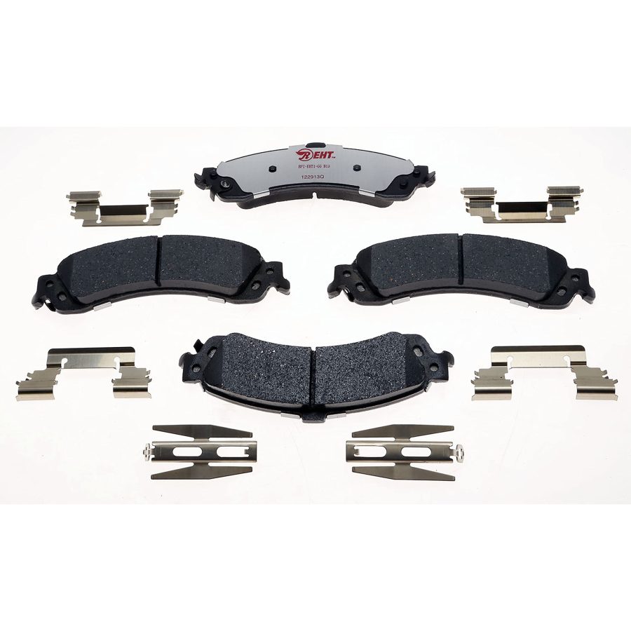 RAYBESTOS EHT834H Element3 EHTTM Replacement Rear Ceramic Brake Pad Set for Select Cadillac Escalade, Chevrolet Avalanche/Silverado/Suburban/Tahoe, and GMC Sierra/Yukon Model Years