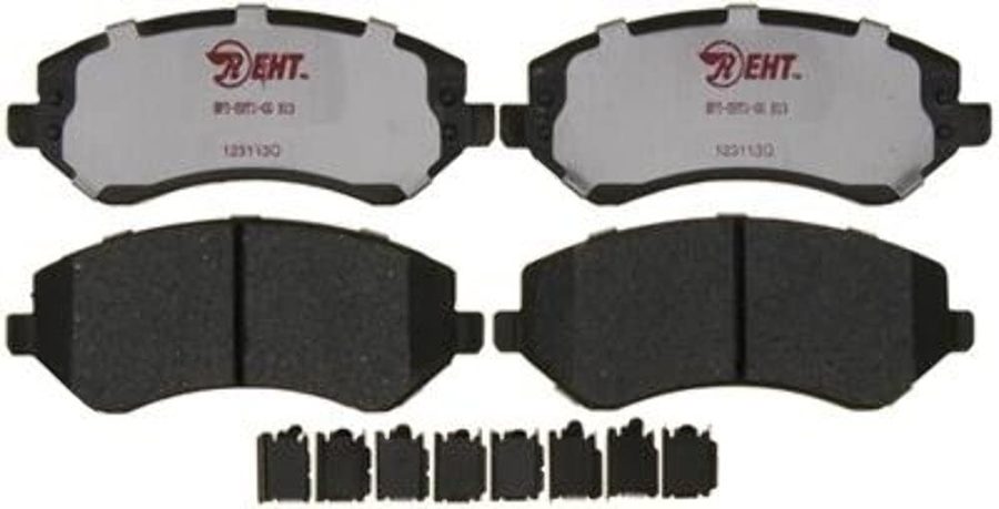 RAYBESTOS EHT856AH Premium Element3 EHT Replacement Front Brake Pad Set for Select 2002-2007 Jeep Liberty Model Years