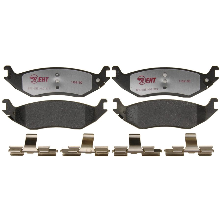 RAYBESTOS EHT898H Premium Element3 EHT Replacement Rear Brake Pad Set for Select 2002-2004 Dodge Ram 1500 Model Years