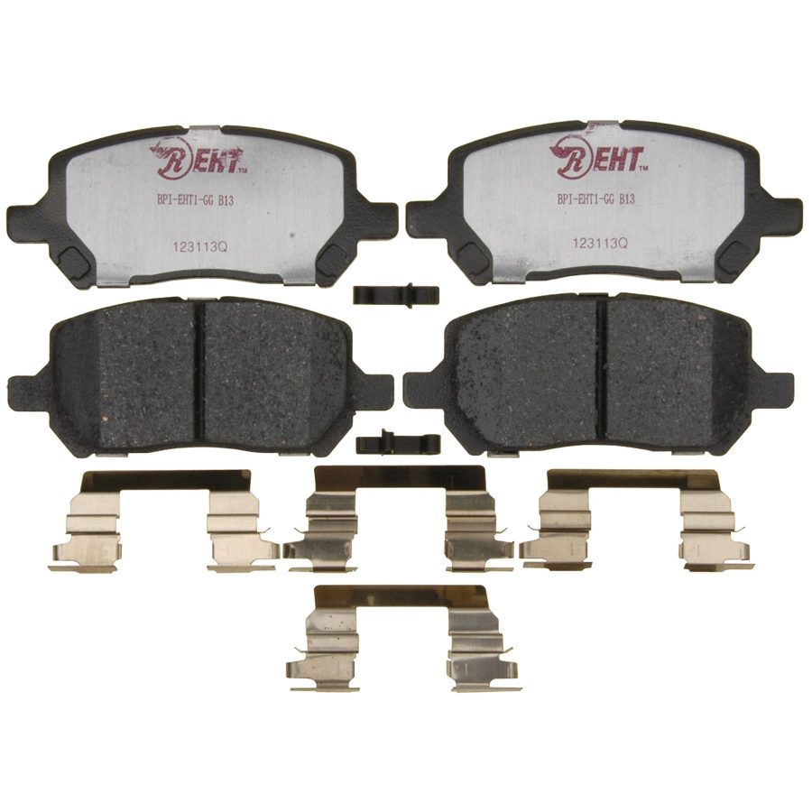 RAYBESTOS EHT956H Element3 EHT Replacement Front Brake Pad Set for Select Pontiac G4/G5/Pursuit, Chevrolet Cobalt and Saturn Ion Model Years