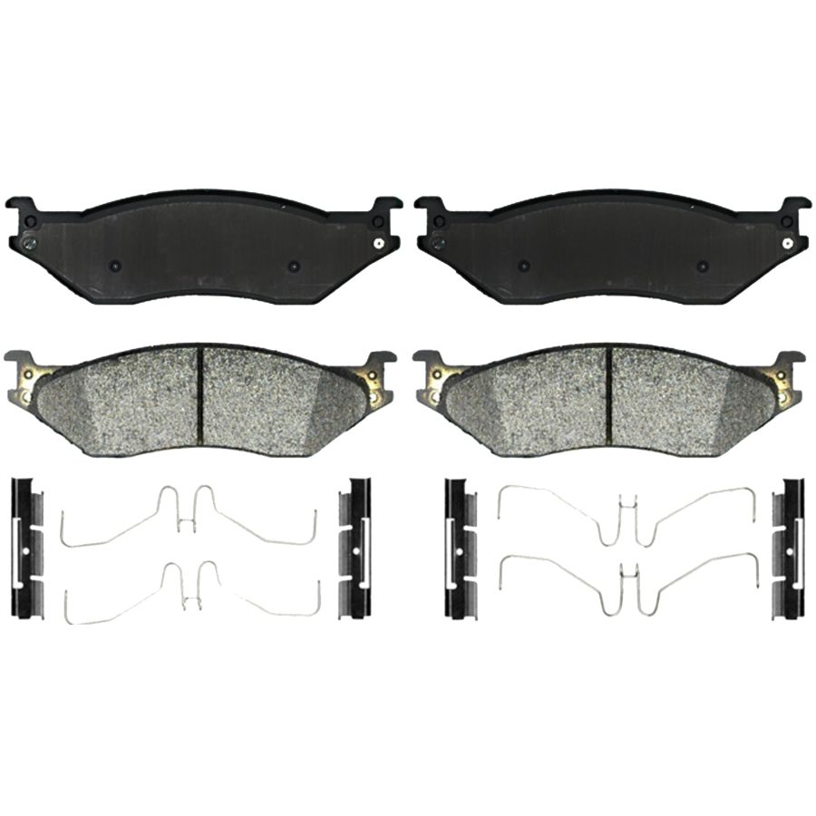 RAYBESTOS SP1066TRH Premium Specialty Truck & SUV Replacement Front, Rear Disc Brake Pad Set for Select Ford F-450/F-550/F53/F59/LCF and International CF500/CF600/TerraStar Model Years