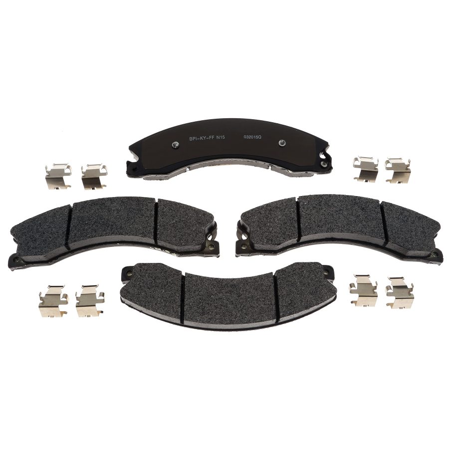 RAYBESTOS SP1411TRH Premium Specialty Truck & SUV Replacement Front, Rear Disc Brake Pad Set-Select Chevrolet /Silverado/Suburban, GMC Savana/Sierra&Nissan NV1500/NV2500/NV3500/Titan XD Model Years