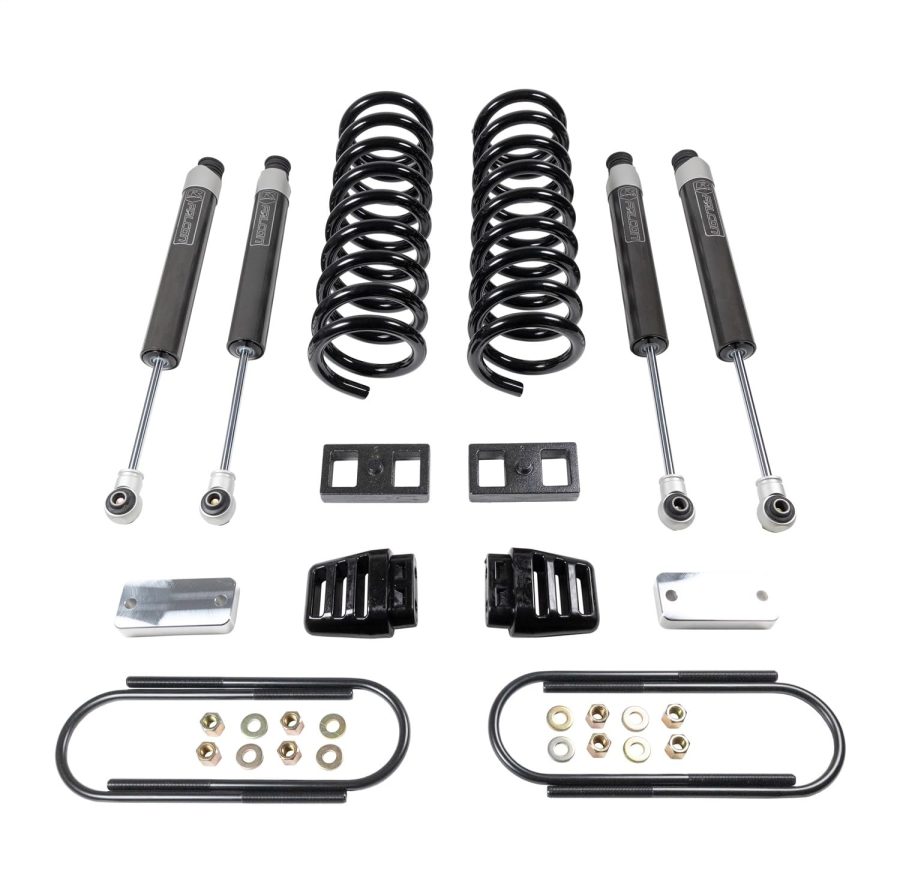 READYLIFT 49-19330 Coil Spring Lift Kit; 3 in. Lift; w/Front Coils And Rear Blocks/Radius Arm Drop Brackets And Falcon Shocks;