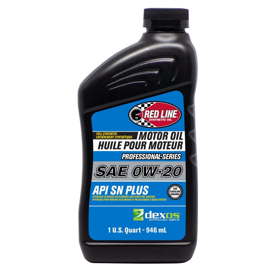 RED LINE 12804 Professional Series 0W20 Motor Oil, 1 Quart