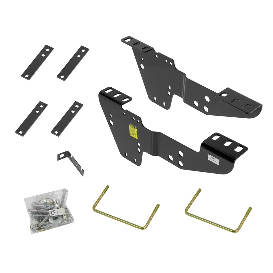 REESE 50064 Fifth Wheel Hitch Mounting System Custom Bracket, Compatible with Select Chevrolet Silverado : GMC Sierra Black 33.5 Inch