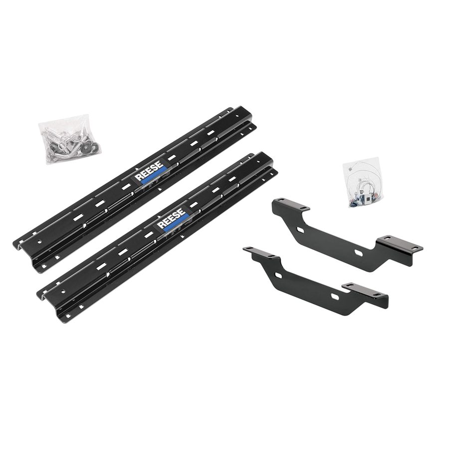 REESE 56001-53 Fifth Wheel Hitch Mounting System Custom Install Kit, Outboard, Compatible with Select Chevrolet Silverado : GMC Sierra