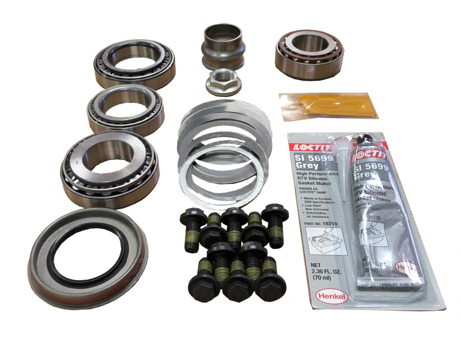 REVOLUTION GEAR 35-2072 Master Install Kit, Fits D44 (220MM) JL and JT Rear