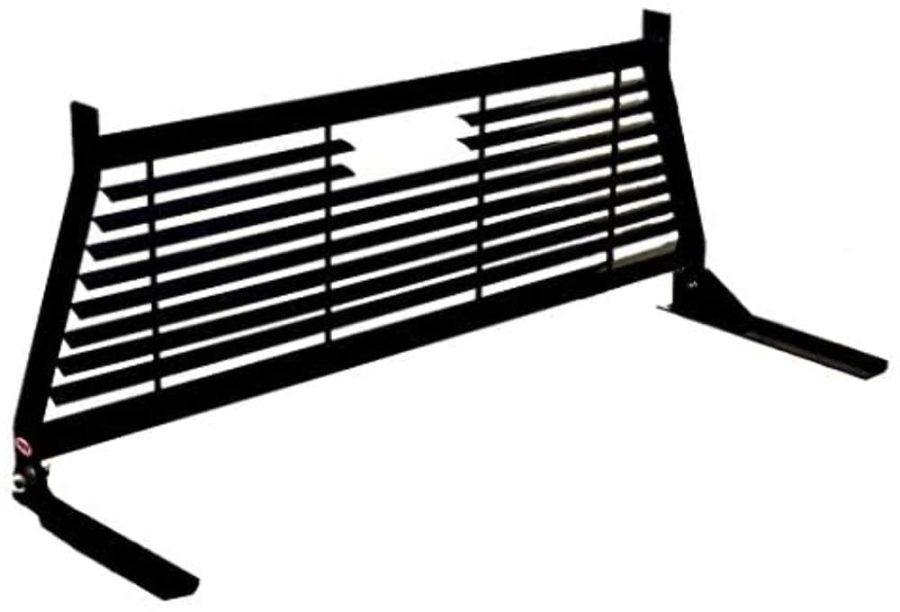 RKI WG10 White Rear Window Grille and Ladder Rack