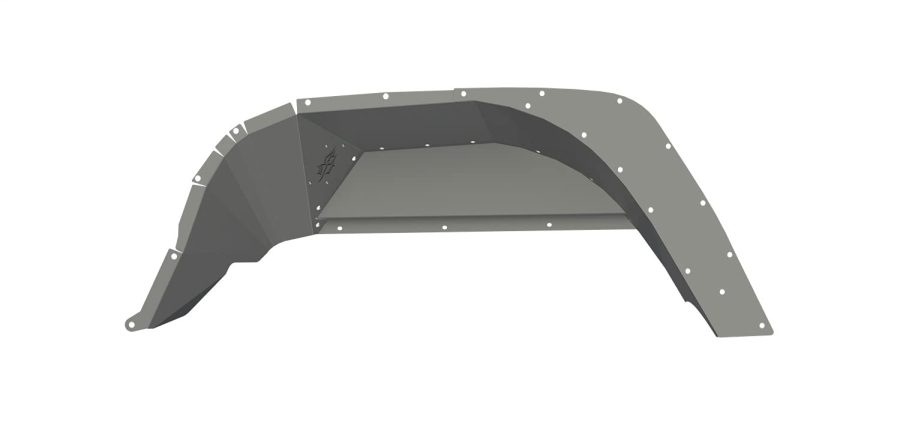 ROAD ARMOR 520LFR0Z 2020 Jeep Gladiator JT Stealth Rear Fender Liner Body Armor - Raw