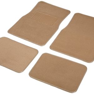 RUBBERQUEEN 70533 Rubber Queen Premium Carpet Mat - Beige