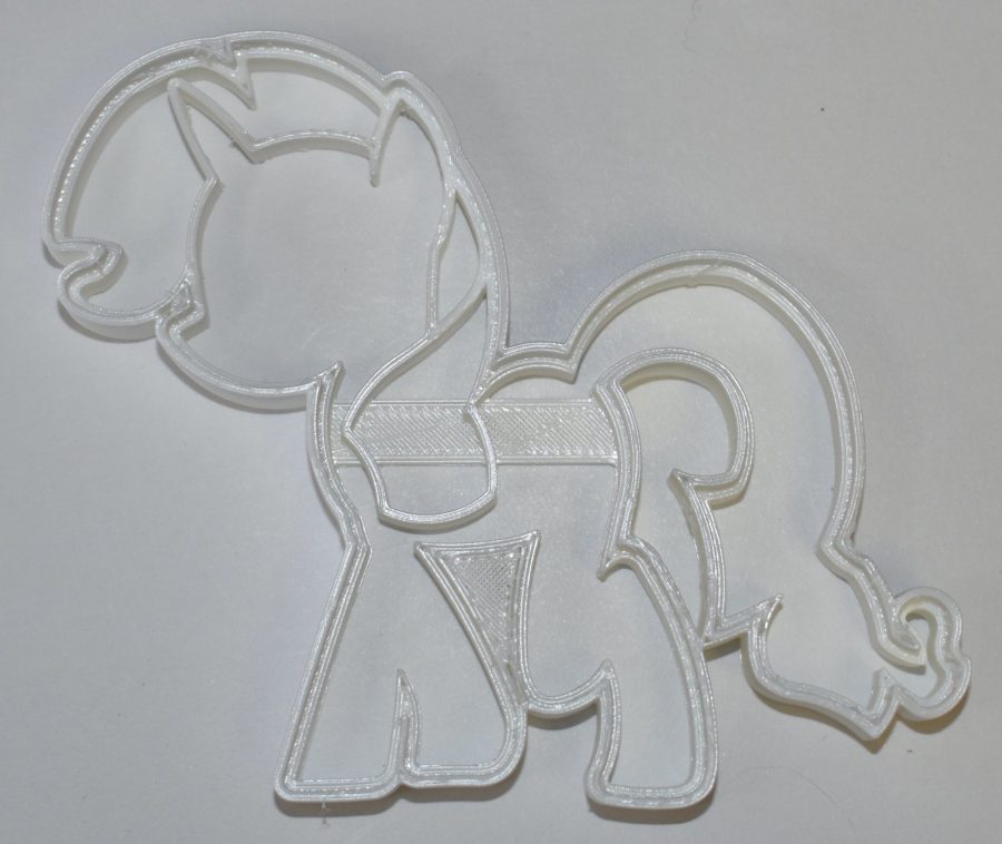 Rarity My Little Pony Friendship Magic Cookie Cutter 3D Printed USA PR742