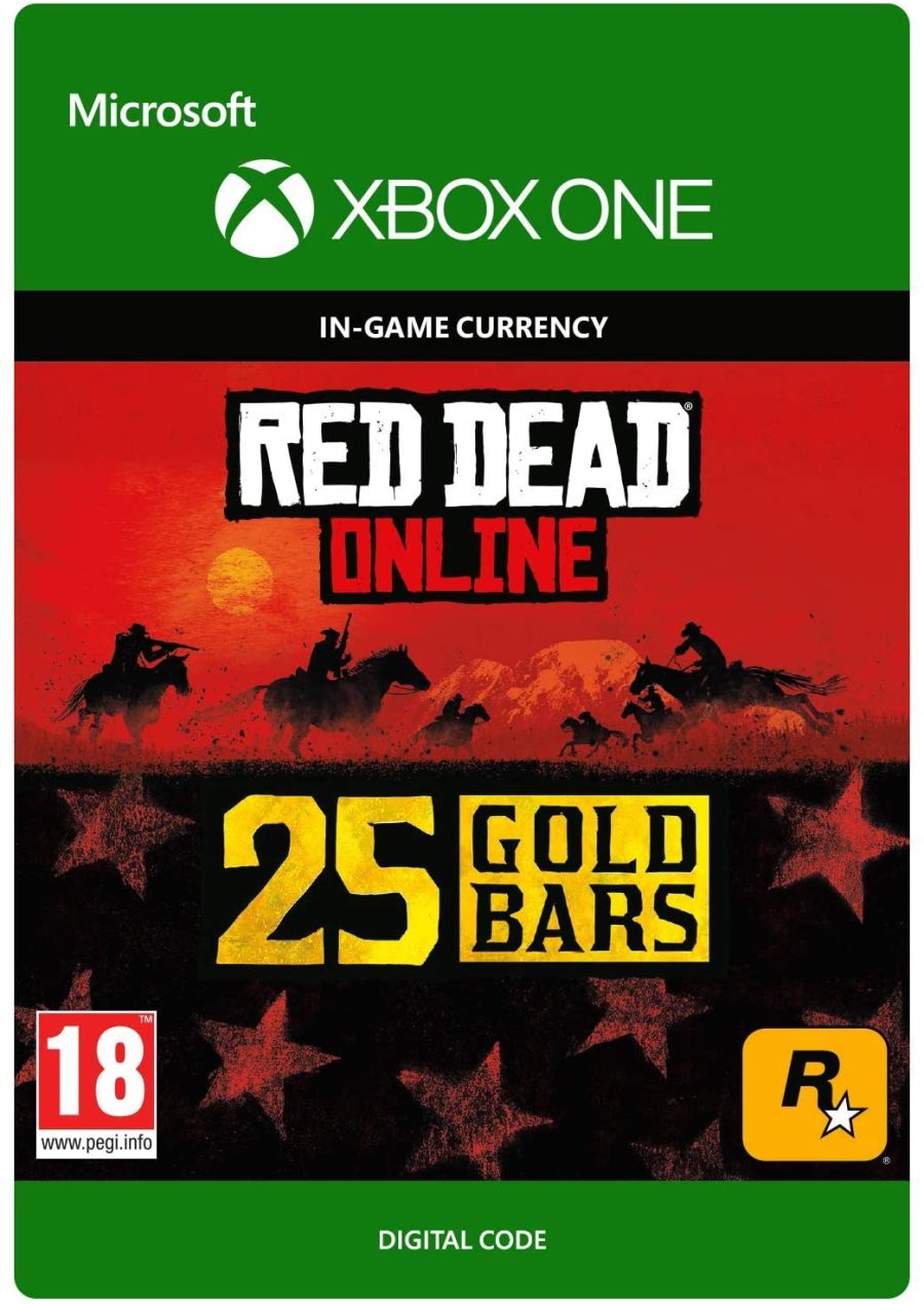 Red Dead Online: 25 Gold Bars Digital Download Key (Xbox One): United Kingdom