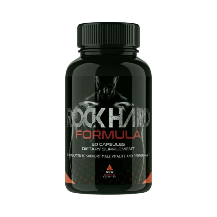 Rock Hard Formula Pills, Rock Hard Formula Male Support - 60 Capsules