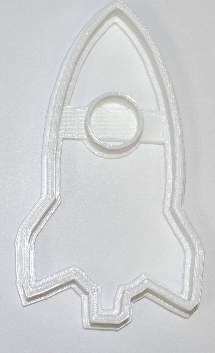 Rocket Ship Missile Outer Space Spaceship Cookie Cutter 3D Printed USA PR639