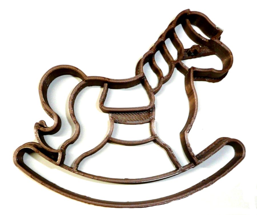 Rocking Horse Pony Toddler Child Toy Baby Shower Cookie Cutter USA PR2462