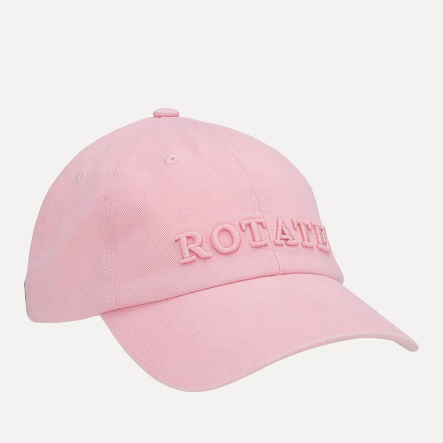 Rotate Sunday Logo-Embroidered Cotton-Twill Cap