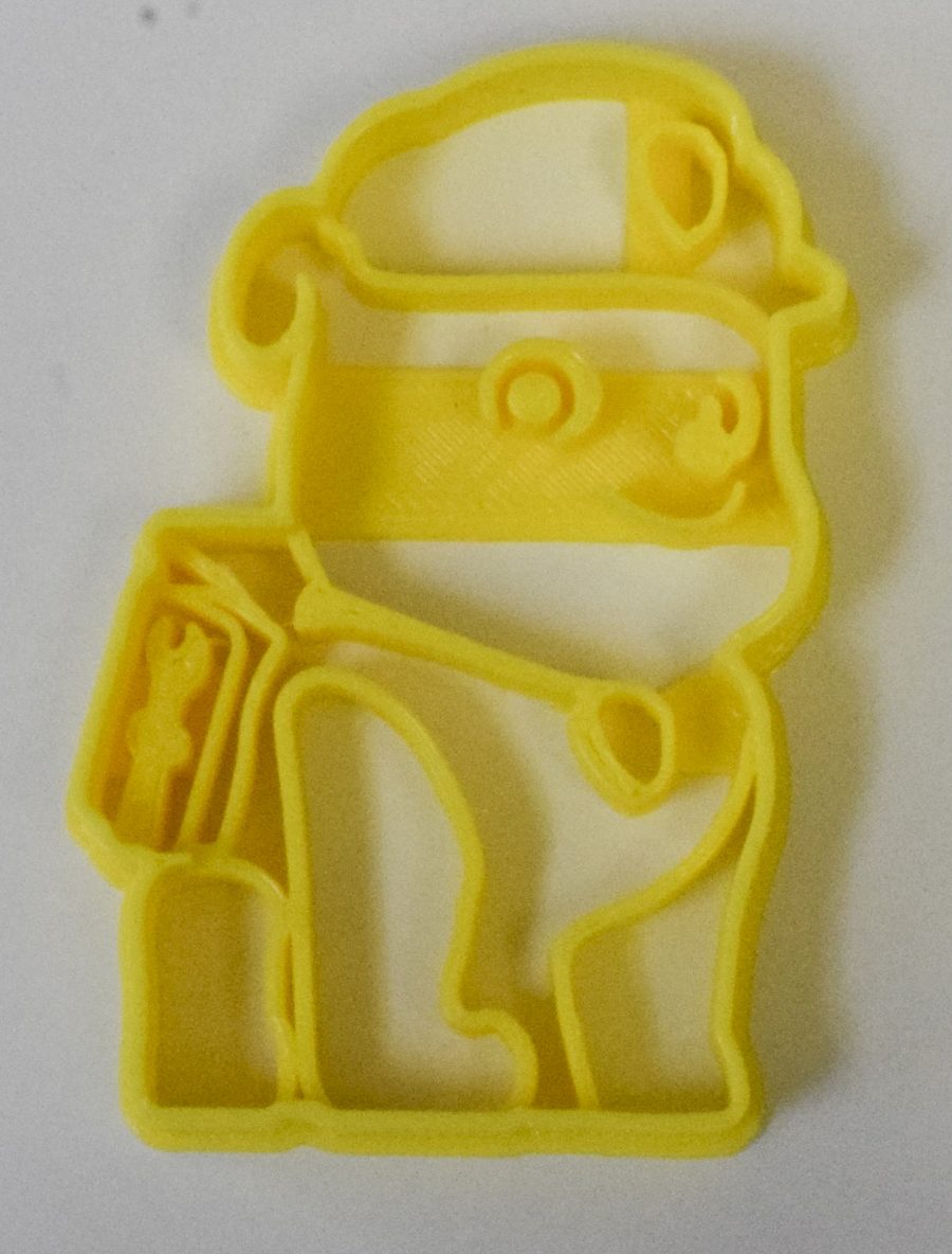 Rubble Paw Patrol Kids Rescue Dogs Pups Cookie Cutter 3D Printed USA PR787