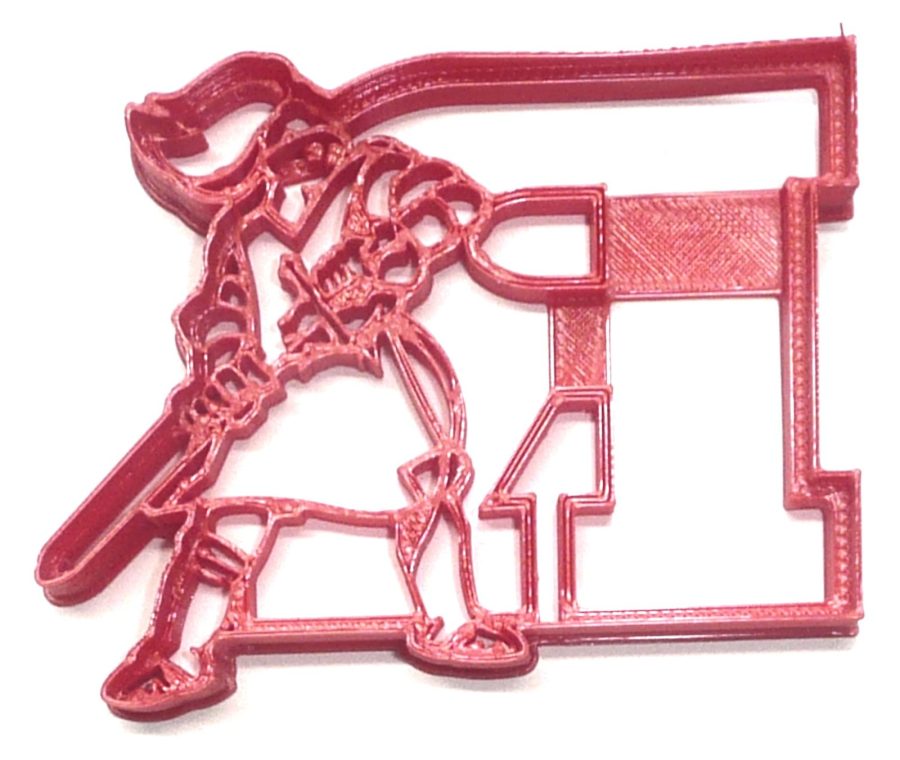 Rutgers University Scarlet Knights Letter R Cookie Cutter USA PR4103