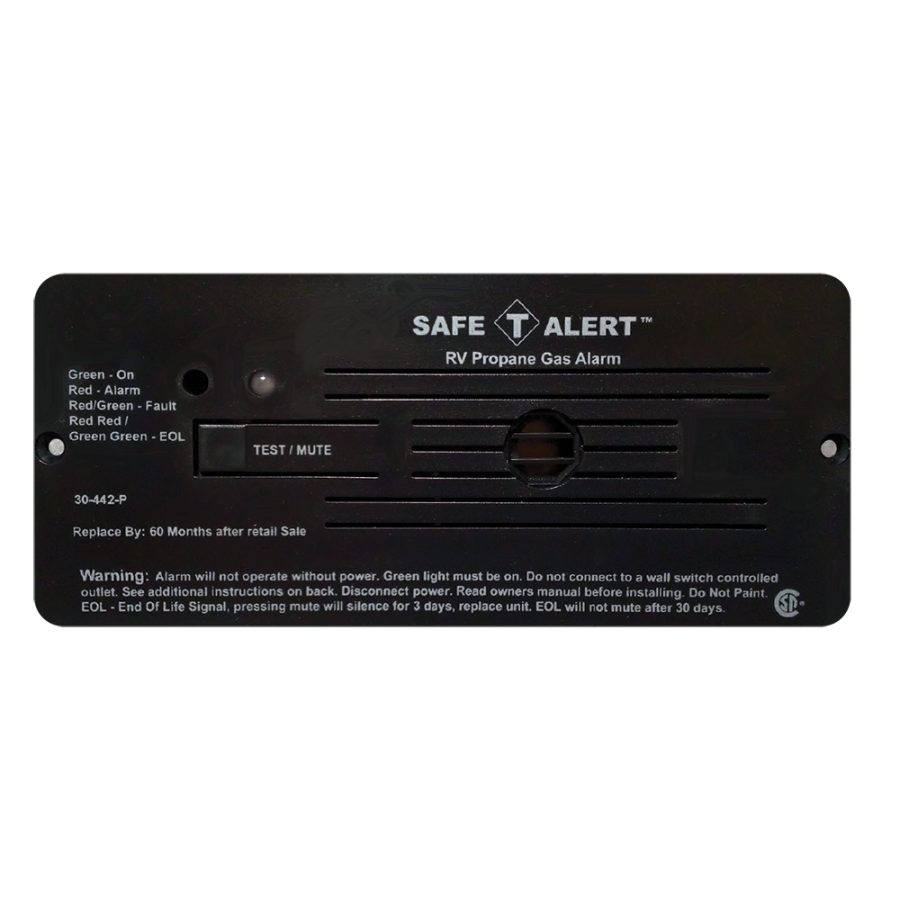 SAFE-T-ALERT 30-442-P-BL 30 Series 12V RV Propane Alarm - Black